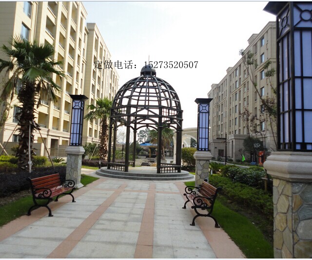 園林景觀花架涼亭圖片/園林景觀花架涼亭樣板圖 (3)