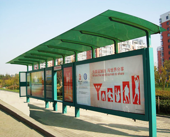 公交候車亭圖片/公交候車亭樣板圖 (2)