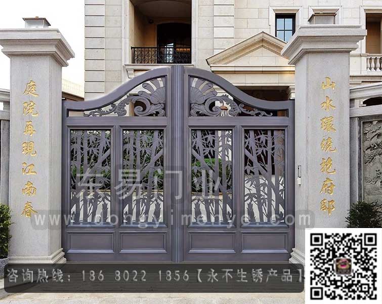 供應(yīng)別墅門(mén)窗豪華鑄鋁戶外門(mén)