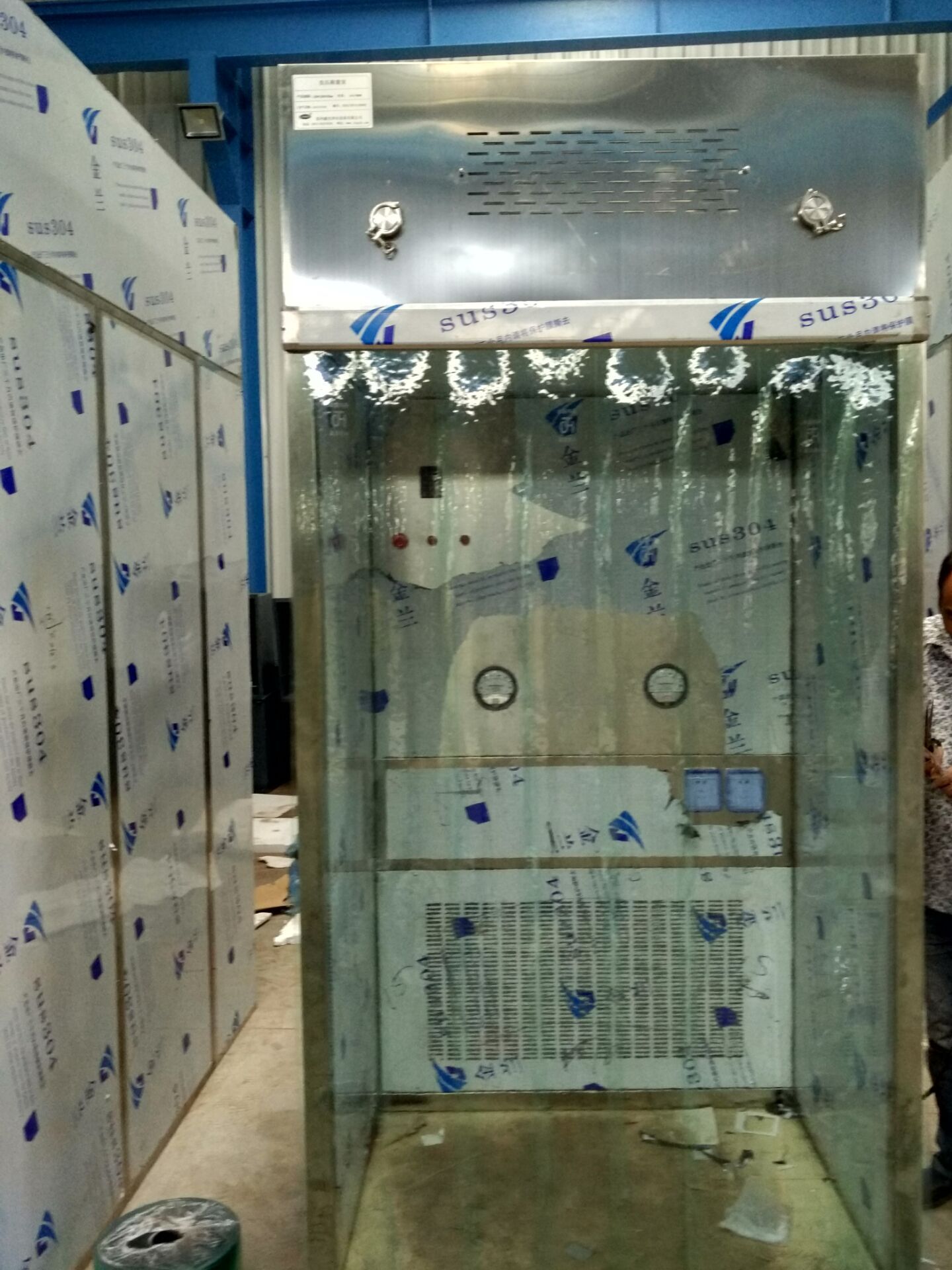 不銹鋼負(fù)壓稱量罩圖片/不銹鋼負(fù)壓稱量罩樣板圖 (2)