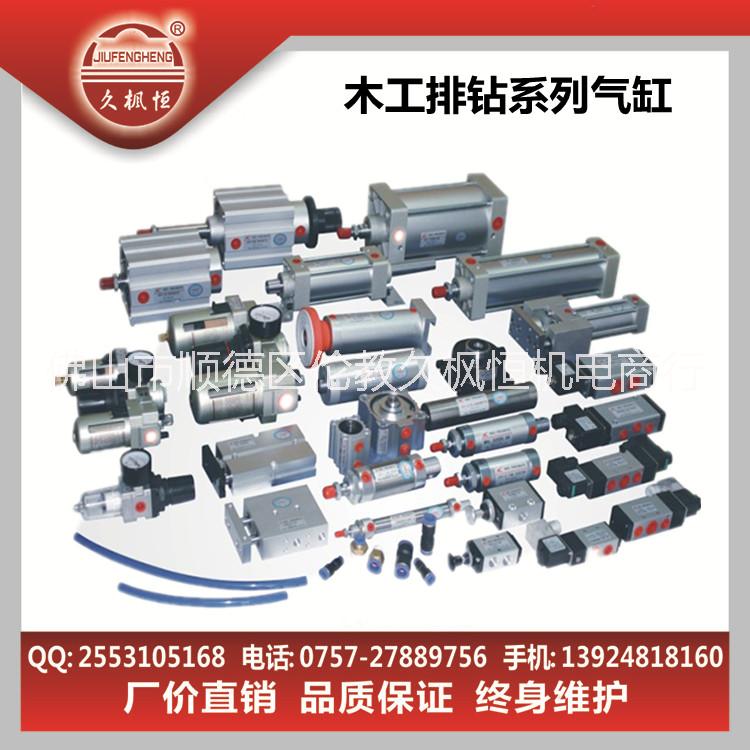 供應(yīng)用于木工排鉆壓料|鉸鏈鉆調(diào)節(jié)|合頁鉆定位的木工機械排鉆氣缸