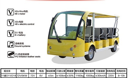 供應(yīng)八座電動(dòng)觀光車A款(KRD-D9