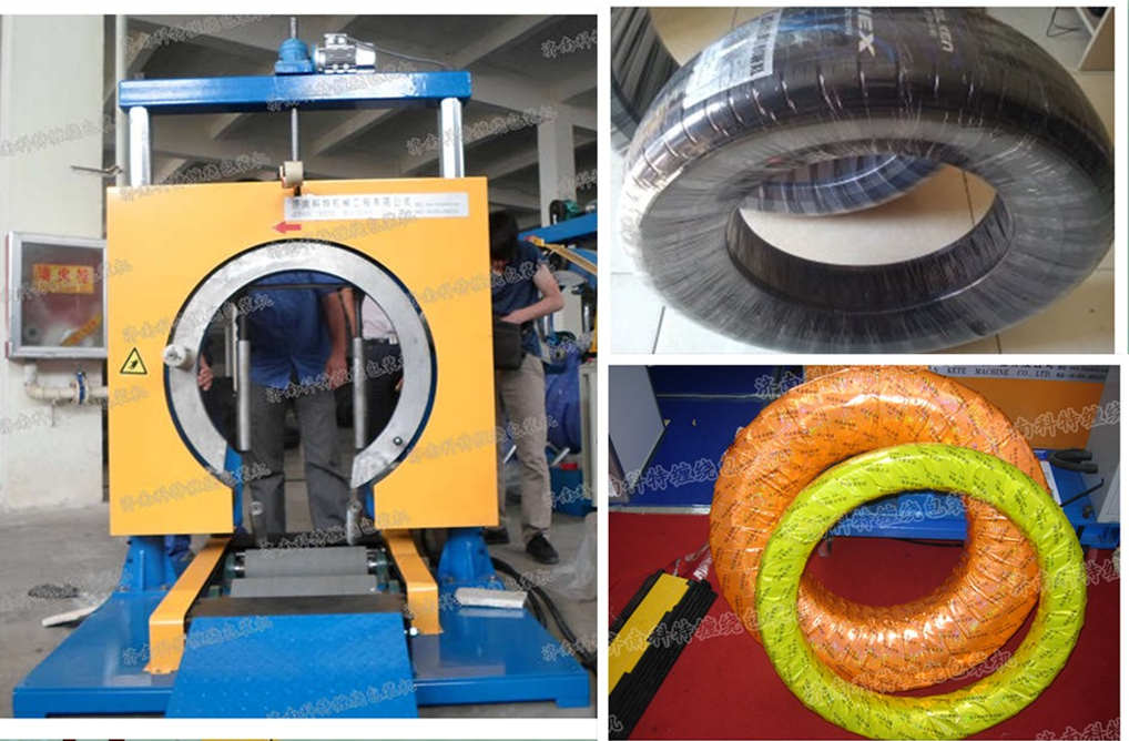 供應(yīng)山東地暖管纏繞包裝機(jī)