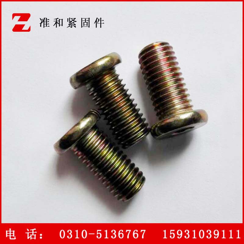 鍍彩平圓頭內(nèi)六角螺栓圖片/鍍彩平圓頭內(nèi)六角螺栓樣板圖 (3)