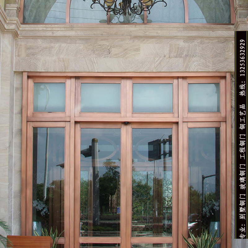 感應(yīng)銅門|自動門圖片/感應(yīng)銅門|自動門樣板圖 (2)