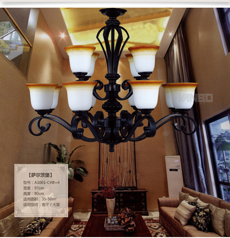 萬(wàn)柏鐵藝客廳餐廳臥室大廳酒店燈圖片/萬(wàn)柏鐵藝客廳餐廳臥室大廳酒店燈樣板圖 (4)