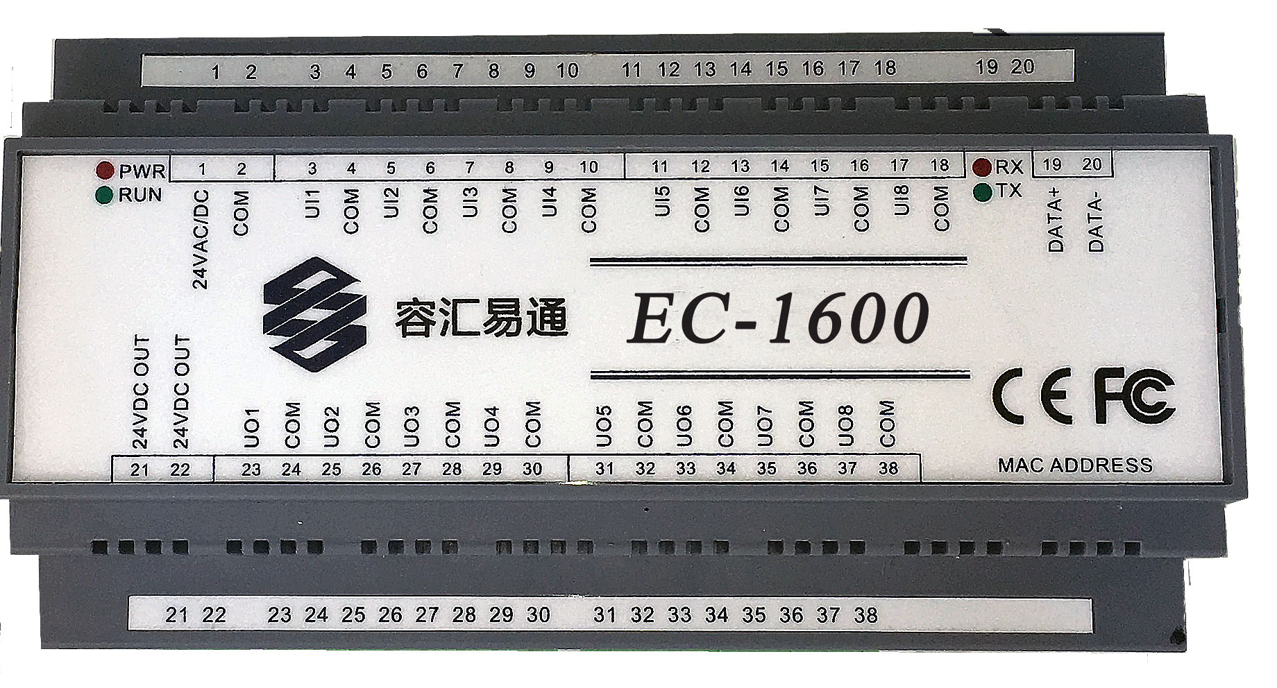 供应 EC-1600 BACnet输入模块 用于中央设备系统，空调机组以及其它控制设备。