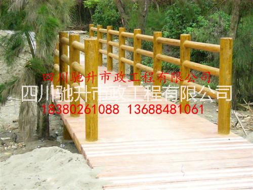 水泥仿木欄桿圖片/水泥仿木欄桿樣板圖 (3)