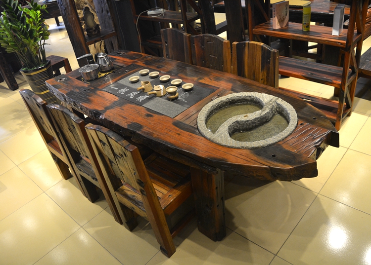船木茶桌圖片/船木茶桌樣板圖 (3)