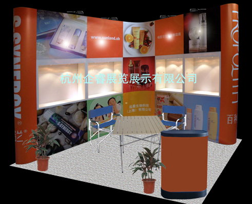 9平方展位布展圖片/9平方展位布展樣板圖 (2)