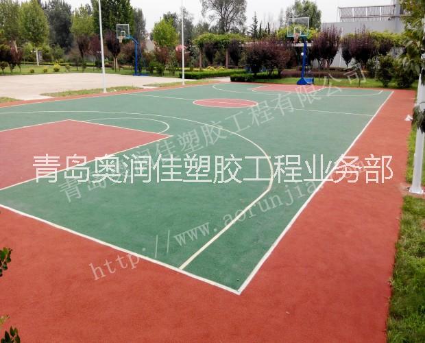 塑膠籃球場圖片/塑膠籃球場樣板圖 (1)