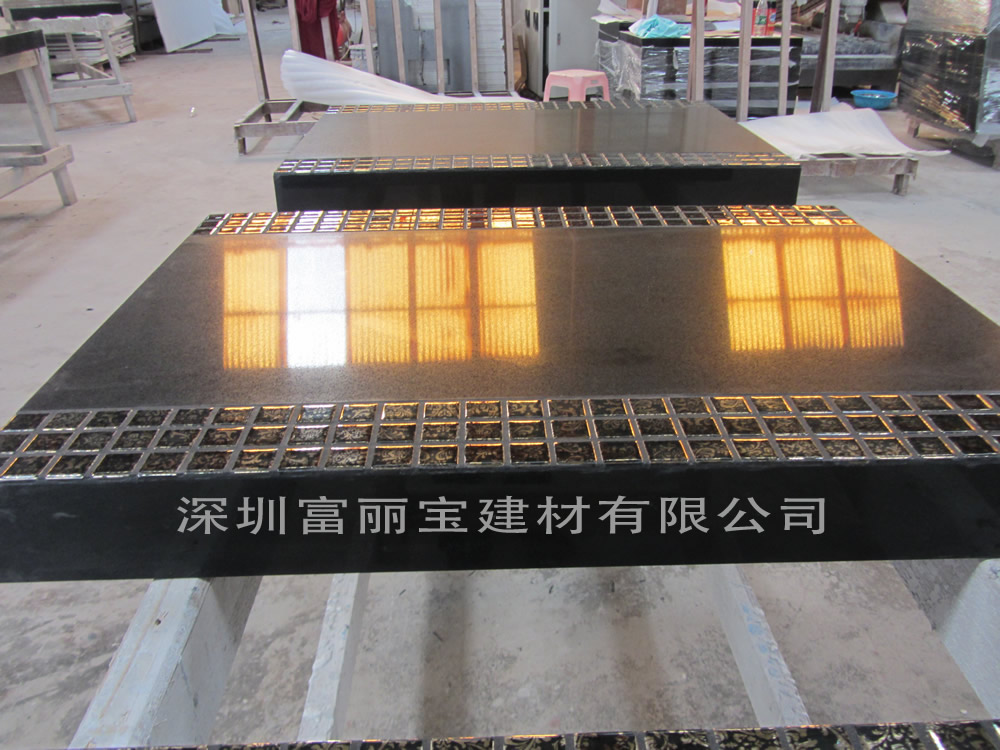 深圳石英石廠家供應用于的石英石馬賽克桌面 酒店家具