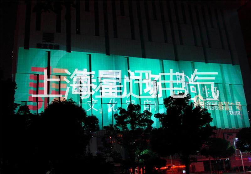 戶外巨幅廣告投影燈圖片