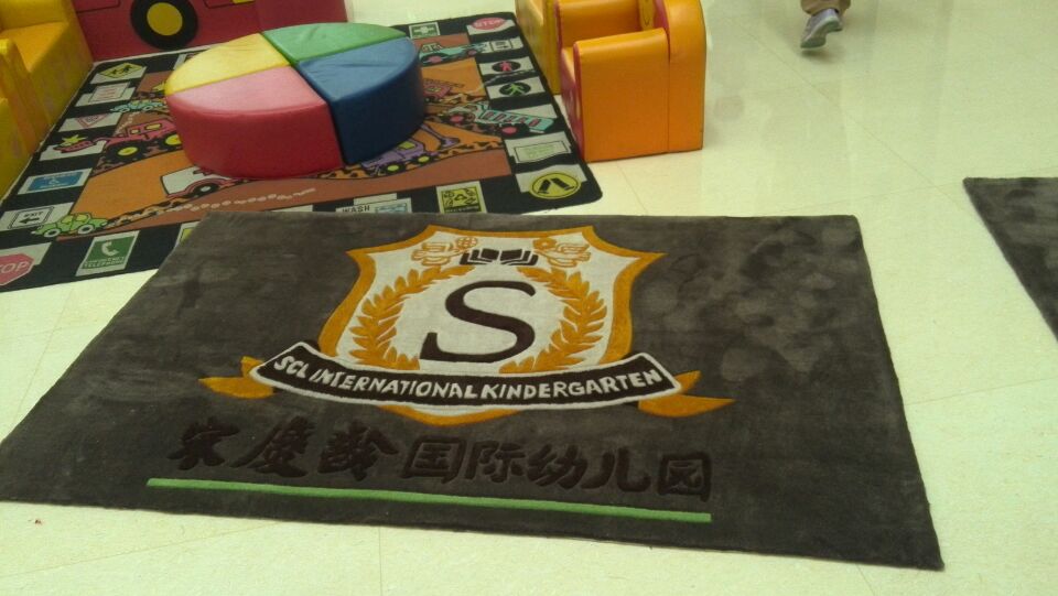 廠家定制logo標志地毯地墊圖片/廠家定制logo標志地毯地墊樣板圖 (1)