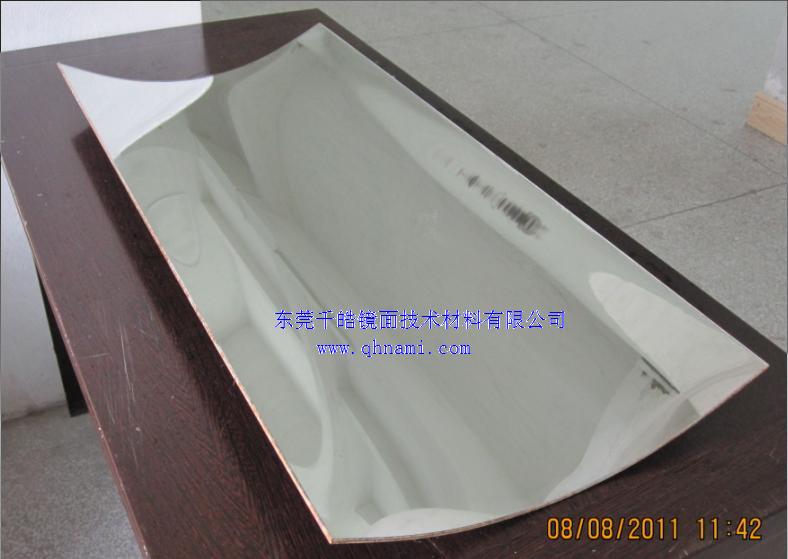 熱彎弧形玻璃鏡 球面弧形玻璃鏡圖片