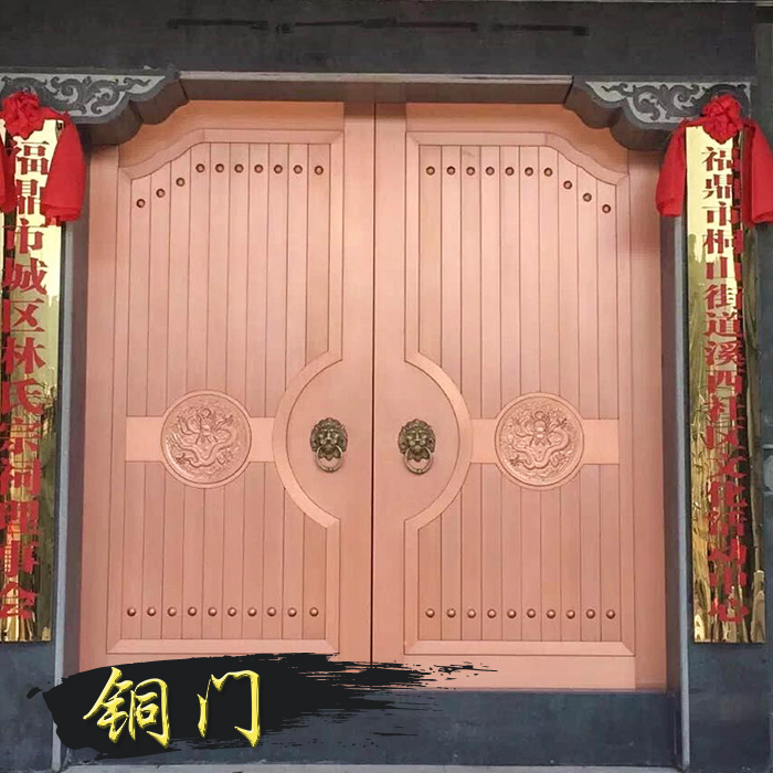 銅門定制圖片/銅門定制樣板圖 (2)