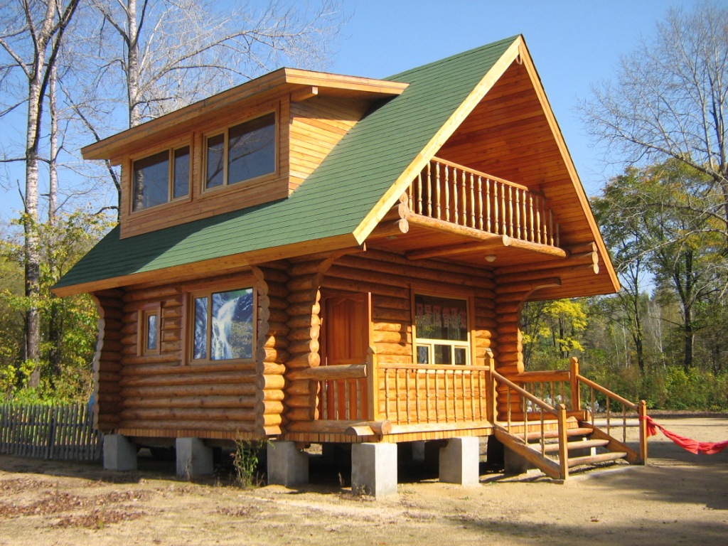 木屋設(shè)計圖片/木屋設(shè)計樣板圖 (4)