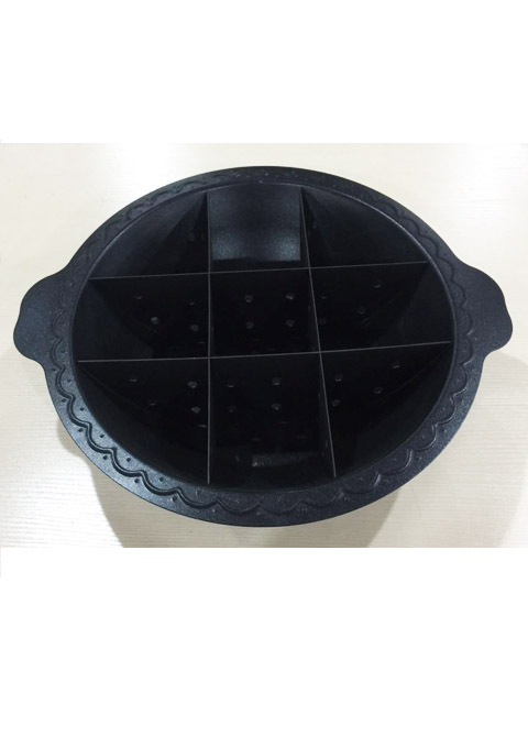 供應(yīng)用于的熟鐵九宮格火鍋重慶老火鍋電磁爐專