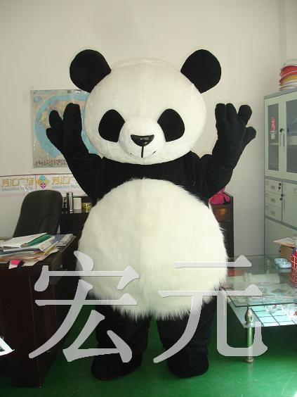 供應卡通熊貓、歐洲杯吉祥物人偶服租賃