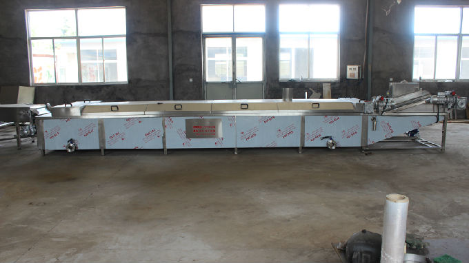 軟袋包裝巴氏殺菌機(jī) 全自動(dòng)殺菌流圖片