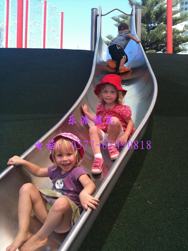 戶外不銹鋼滑梯圖片/戶外不銹鋼滑梯樣板圖 (2)