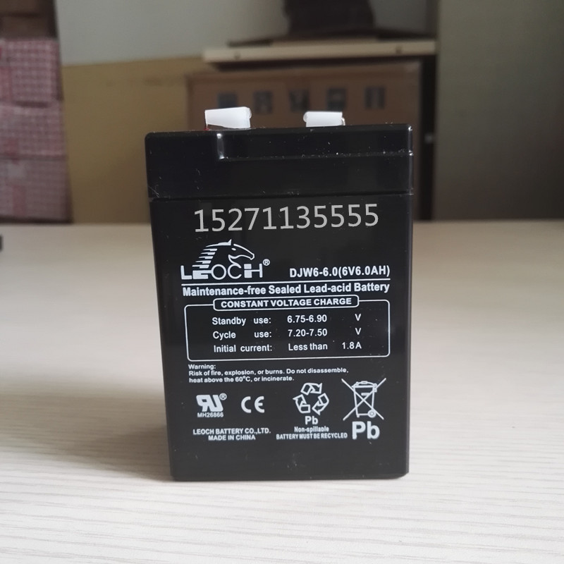 理士DJW6-6.0蓄電池圖片/理士DJW6-6.0蓄電池樣板圖 (1)