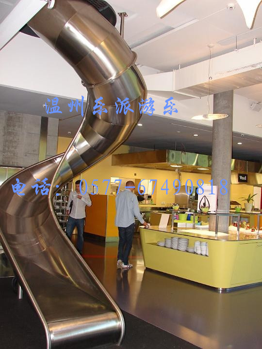 不銹鋼滑梯圖片/不銹鋼滑梯樣板圖 (2)
