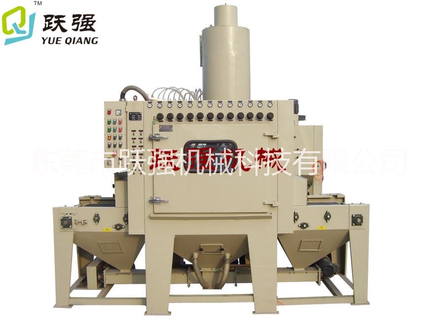 供應用于鋁型材|手機殼|散熱器的輸送式自動噴砂機