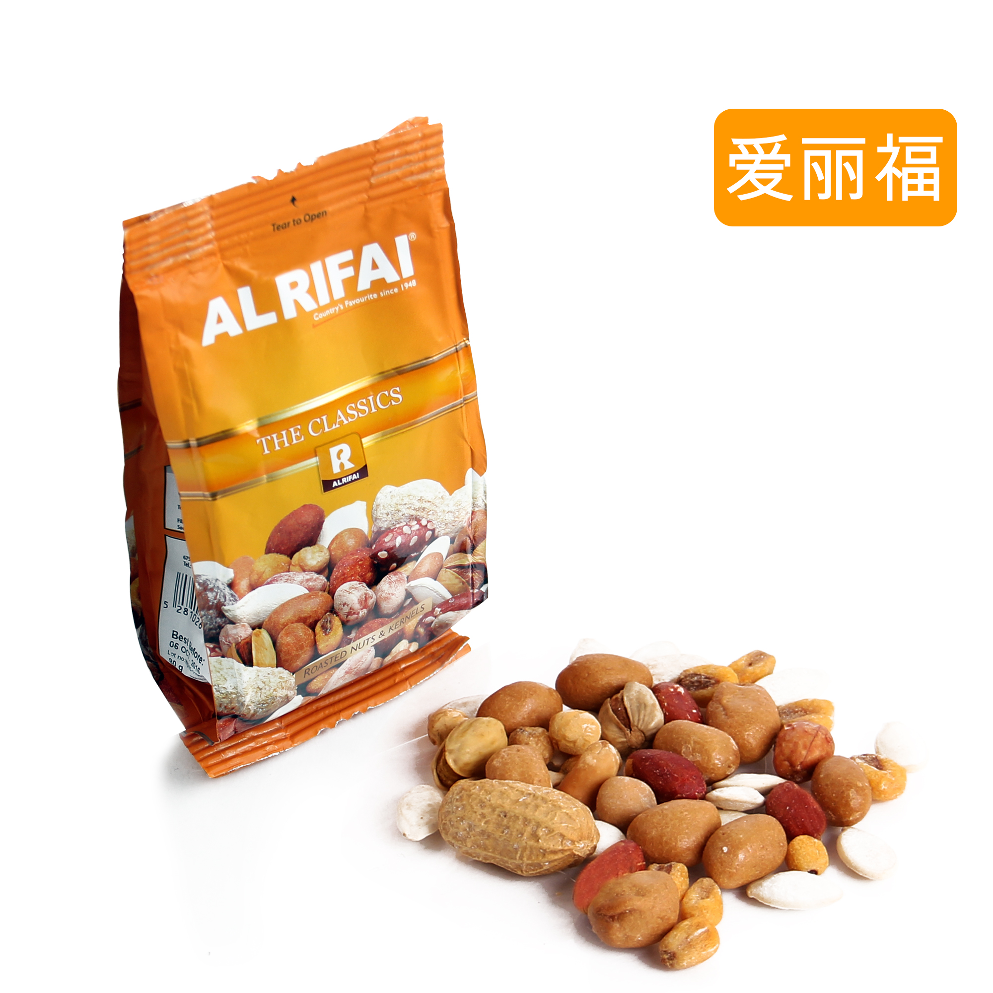 爱丽福进口混合坚果仁80g 坚果仁 干果 坚果炒货 进口零食图片