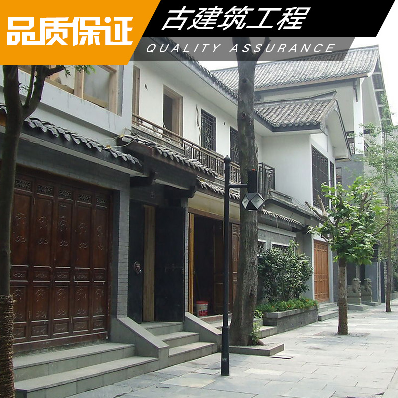 河北盛文古建筑工程改造，河北四合院古建门楼施工，古建筑工程施工