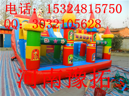 河南充氣城堡圖片