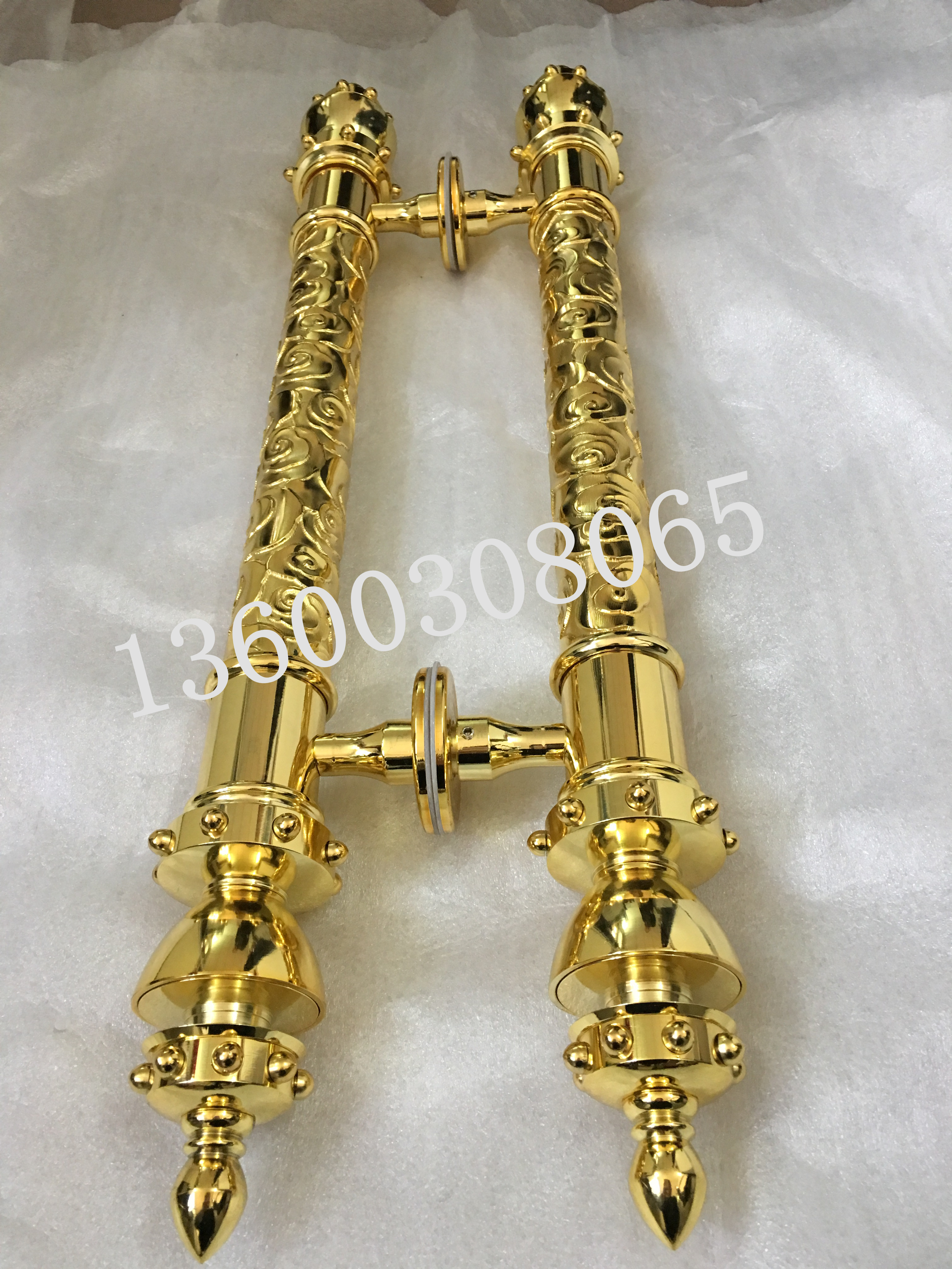 新疆酒店大門歐式不銹鋼拉手廠家圖片