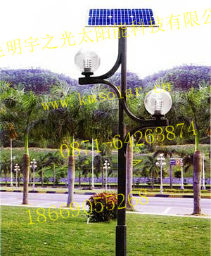 太陽能LED庭院路燈花園景觀燈圖片