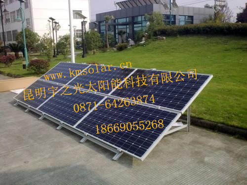 并網(wǎng)太陽能發(fā)電系統(tǒng)家用型節(jié)能設(shè)備圖片