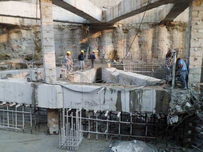 青島市基坑支撐梁拆除圖片/青島市基坑支撐梁拆除樣板圖 (2)