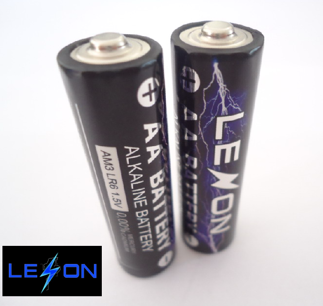 碱性电池 碱性电池/AA/5号 ALKALINE/干电池 LENONBATTERY Y 五号碱性干电池 AA碱性五号电池