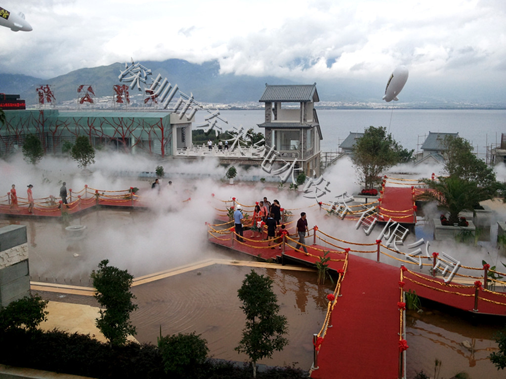溫泉造霧東榮先進(jìn)噴霧設(shè)備圖片