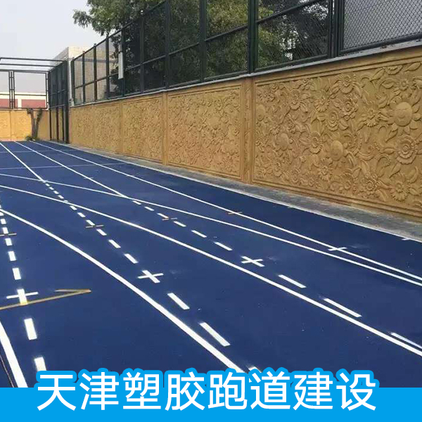 塑膠跑道建設(shè)圖片/塑膠跑道建設(shè)樣板圖 (3)
