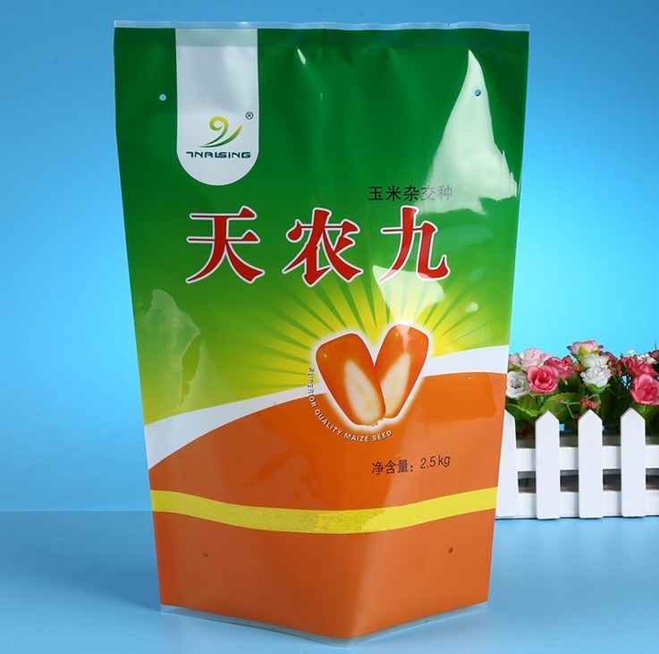 金衣包裝定制供應(yīng)玉米種子包裝袋彩印復(fù)合包裝袋