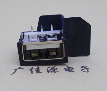 USB 短体防水座子接口|电源连接器防水USB母头厂家