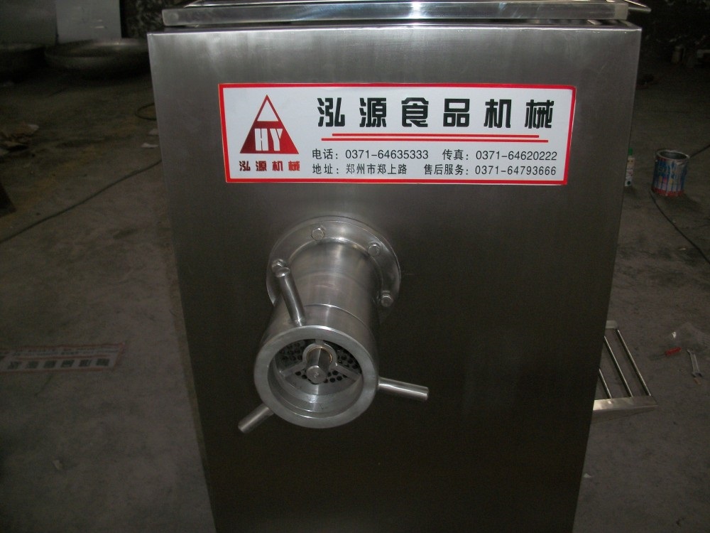 鄭州泓源120型凍肉絞肉機(jī)圖片