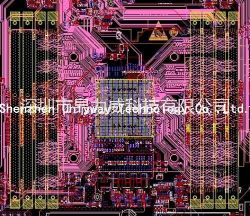 DDR4 服务器pcb设计图片