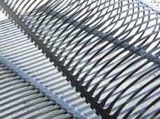 單向塑料土工格柵圖片