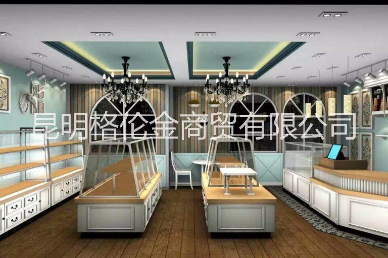 面包展示柜，蛋糕展示柜圖片/面包展示柜，蛋糕展示柜樣板圖 (4)