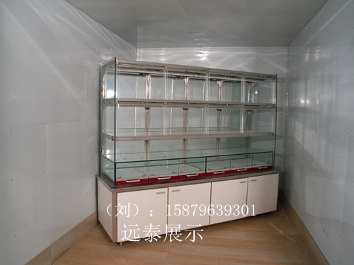 深圳遠(yuǎn)泰超清鋼化玻璃面包食展示柜圖片