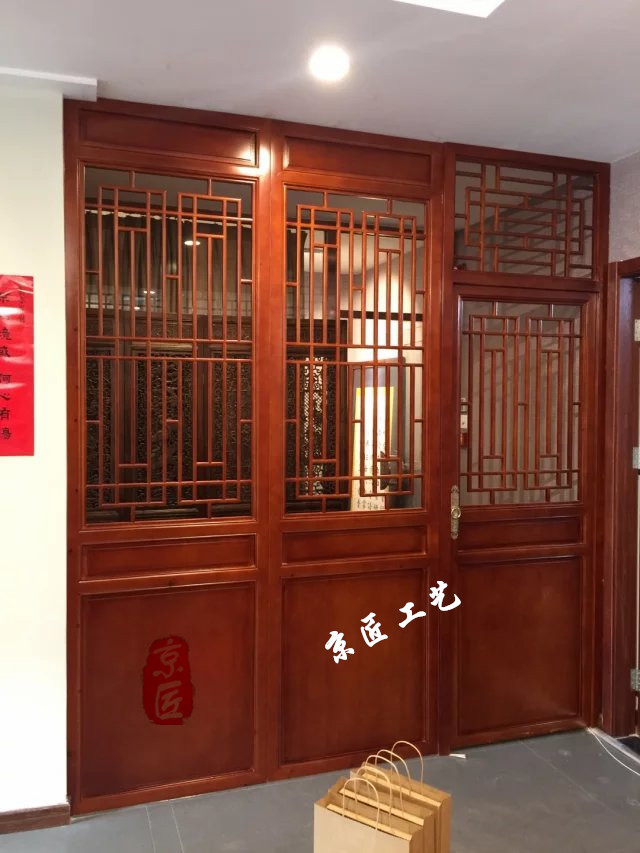 中式屏風(fēng)隔斷圖片/中式屏風(fēng)隔斷樣板圖 (3)