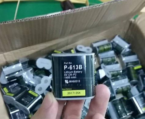 台湾easylube专用电池 NO.P-613B 6V CR-P2台湾自动加脂器专用电池P-613B单点注油器电池