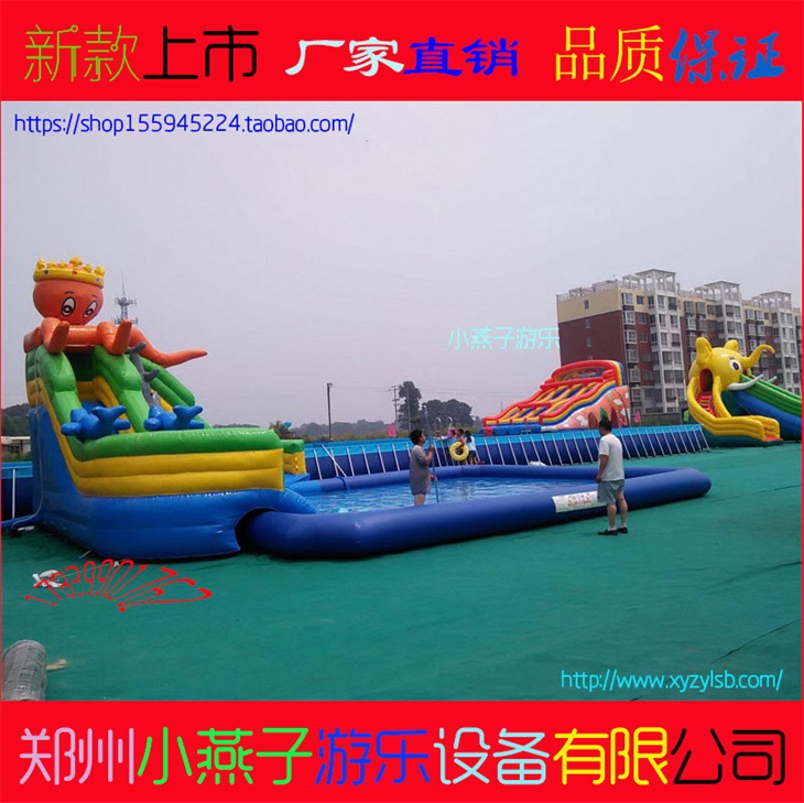 充氣滑梯圖片/充氣滑梯樣板圖 (2)