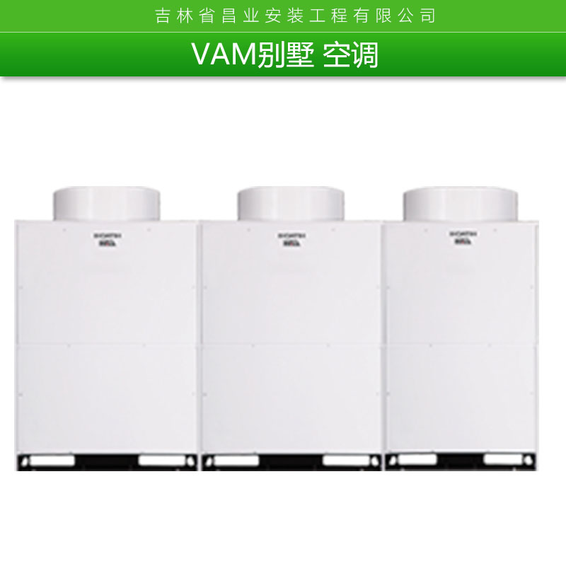 长春市VAM别墅中央空调厂家VAM别墅中央空调 日立NewAir系列低噪音中央空调 三位一体立体控温空调