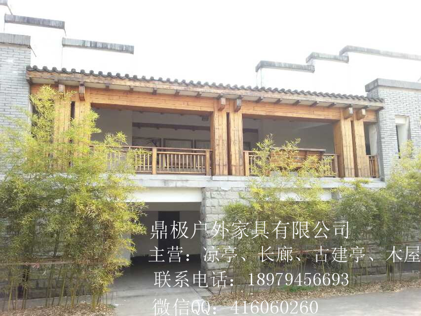 供應(yīng)旅游景觀區(qū)游廊走廊棧道回廊亭子仿古廊橋浙江溫州木質(zhì)古建廊橋